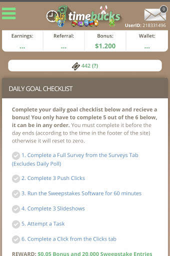 Timebucks screenshot 7