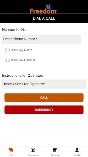 Freedom Mobile IP Relay screenshot 3