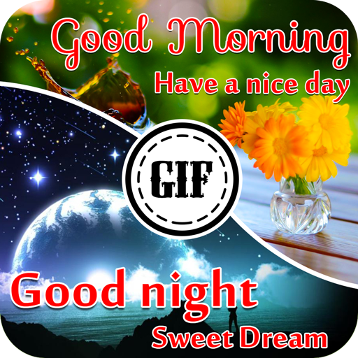 GIF Good morning &amp; Night أيقونة