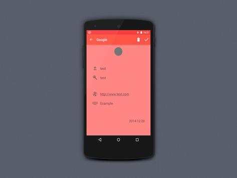 Passwords 4 تصوير الشاشة