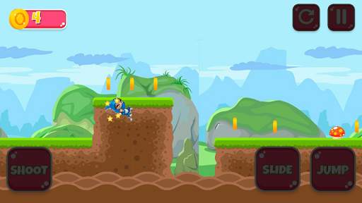 Boy Shark Shooter and Run screenshot 3