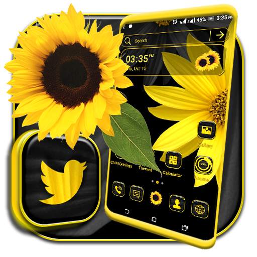 Sunflower Launcher Theme 1.0.0