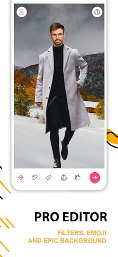 Men Winter Jacket Suit screenshot 6