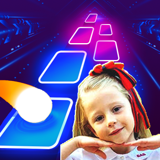 Nastya And Dad Dancing Tiles Hop icon