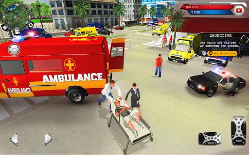 Ambulance Rescue Driver Simulator 2K18 🚑 screenshot 3