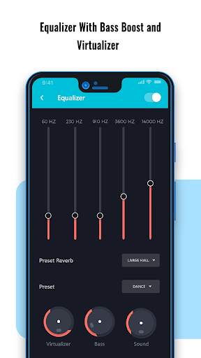 Music Player: High Equalizer, Themes screenshot 6