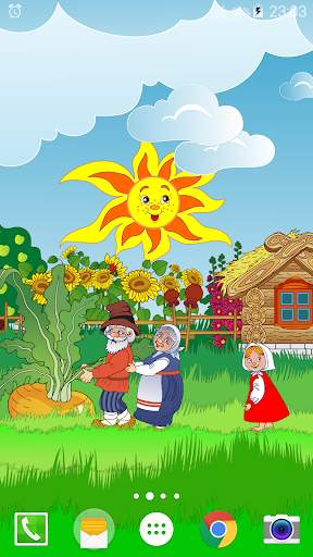 Fairy Tale Turnip Live Wallpaper screenshot 4