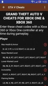 Cheats for GTA V screenshot 4