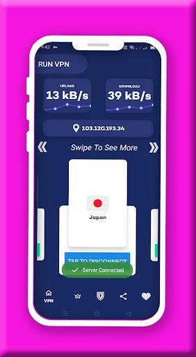 RUN VPN-Faster Internet & Secure VPN screenshot 2