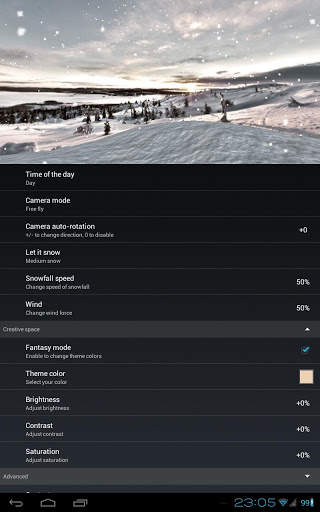 Snowfall 360° Free screenshot 15