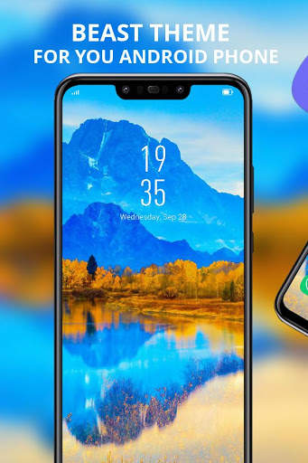 Beautiful nature view theme for Max Pro M11 screenshot 1