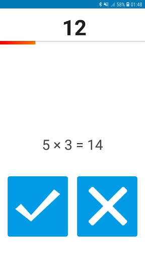 True or False - Free Math Game screenshot 2