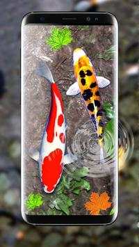 3D Koi Fish Wallpaper HD - 3D Fish Live Wallpapers screenshot 17