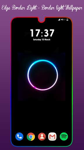 Edge Border Light - Border light Wallpapers screenshot 3