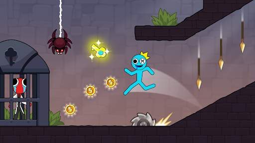 Stickman Red boy and Blue girl screenshot 4