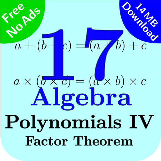 Algebra Tutorial 17: Polynomials IV icon
