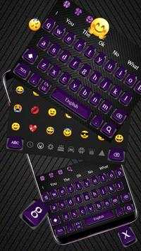 Cool Purple Keyboard screenshot 1