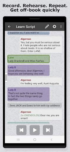 Script Rehearser screenshot 1