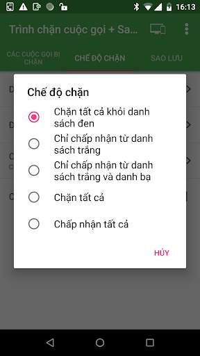 Chặn cuộc gọi và sao lưu cuộc gọi screenshot 4