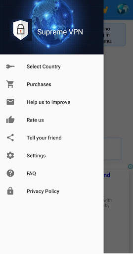 Supreme VPN - A Fast, Unlimited, Secure Free VPN screenshot 7