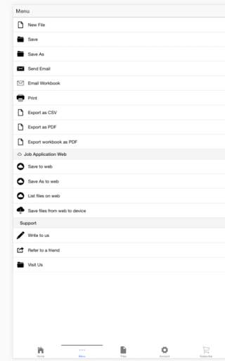 Job Application 12 تصوير الشاشة
