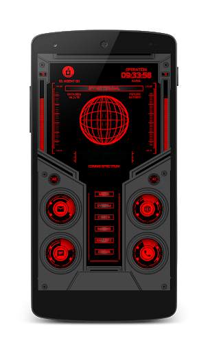 AGENT00 for KLWP screenshot 1