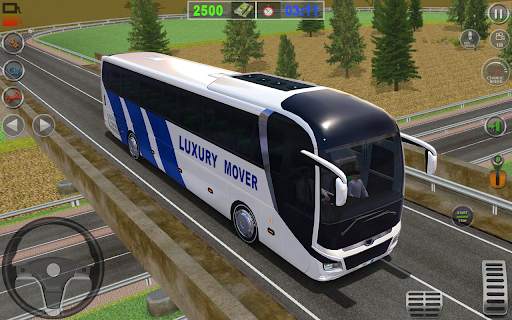 Bus Driving Coach Bus Games 3d screenshot 2