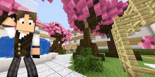 Yandere Simulator Maps for Minecraft PE screenshot 3