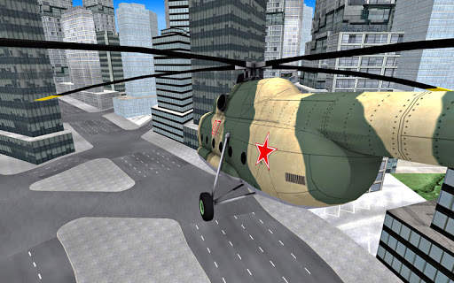 City Helicopter Fly Simulation screenshot 5