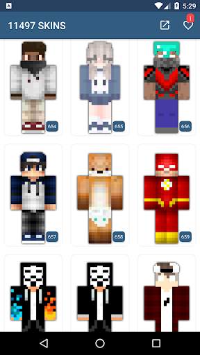 Skins for Minecraft 5 تصوير الشاشة