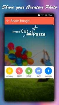 Cut Paste Photo Editor скриншот 8