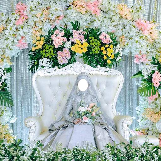 Wedding Dress Hijab Montage screenshot 2