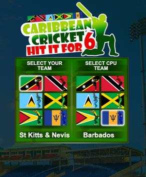 Hit For Six - Caribbean Cricket screenshot 2