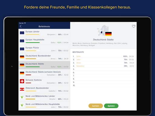 Seterra Erdkunde screenshot 6