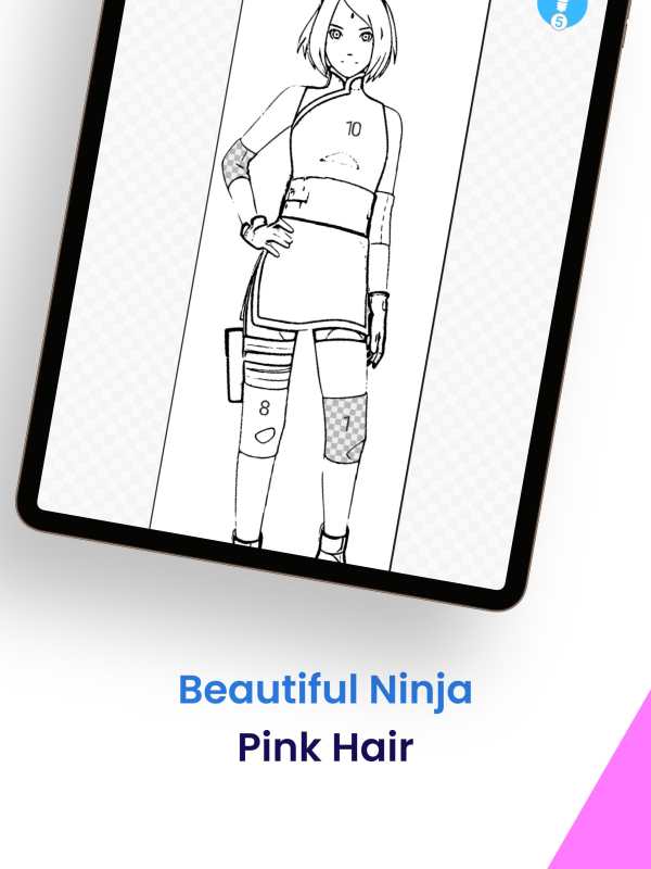 Ninja Konoha Number Color screenshot 23