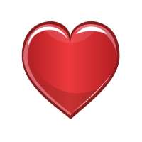 Heart sticker for Telegram WhatsApp Signal