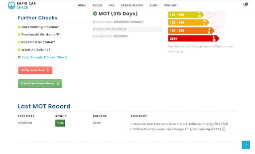 Rapid Car Check screenshot 11