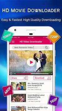 HD Video Downloader 2018 : HD Movie Downloader screenshot 3