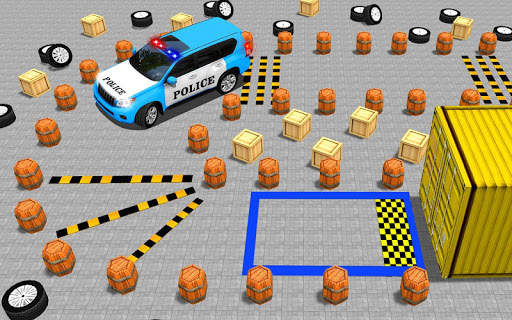 US Police Spooky Jeep Parking screenshot 1