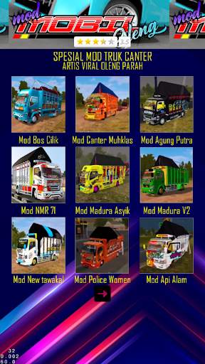 Mod Mobil Oleng screenshot 2