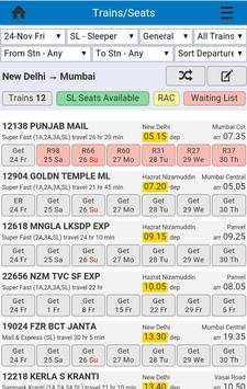 Indian Rail info, PNR Status & Ticket Booking screenshot 3