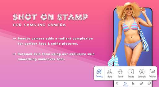 Shot on samsung camera : shot on stamp for samsung screenshot 1