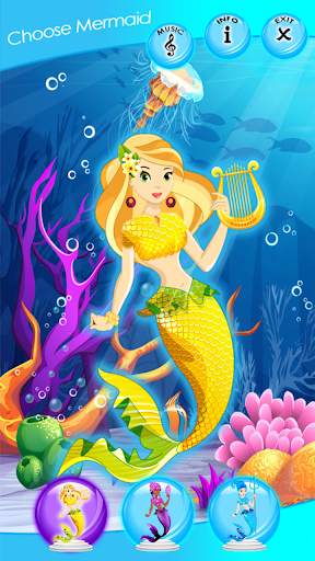 Princess Mermaid Dress Up Game screenshot 2