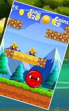 Angry Red Ball screenshot 1