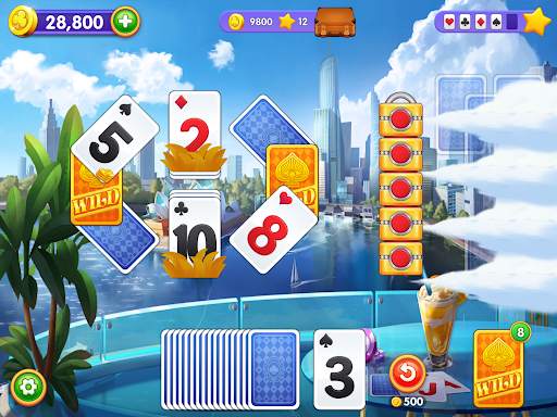 Solitaire Travel : Classic Tripeaks Card Game screenshot 7