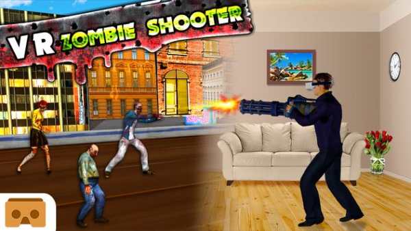 VR Virtual Reality Zombie Shooter 3D Cardboard screenshot 1