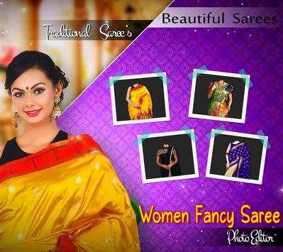 Women Fancy Saree Photo Editor screenshot 9