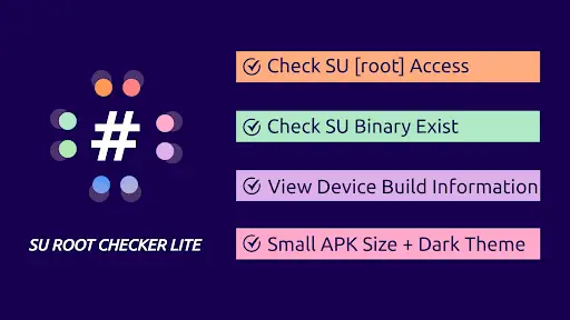 Super su Root Checker Lite App screenshot 1