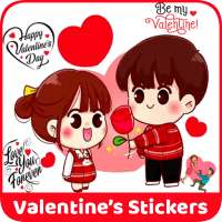 Valentine's Day Stickers Love logo