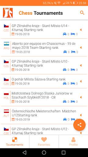 Chess Tournaments screenshot 5